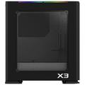 Zalman skříň X3 BLACK / Middle tower / ATX / USB 3.0 / USB 2.0 / průhledná bočnice