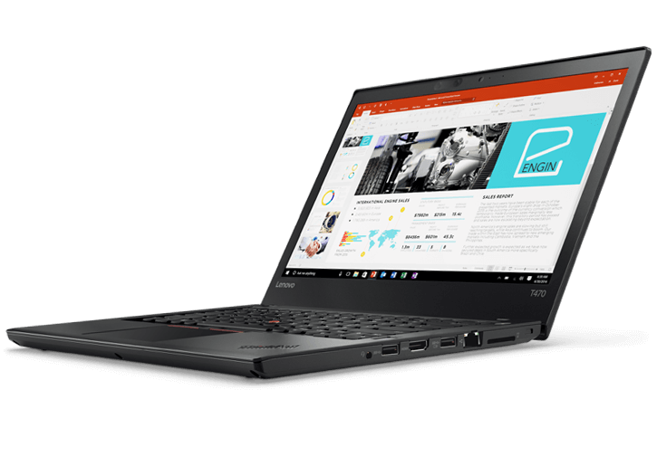 Notebook LENOVO ThinkPad T470s černý black