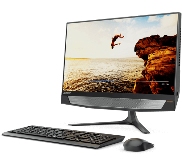All In One PC LENOVO AIO 72024IKB černostříbrný blacksilver