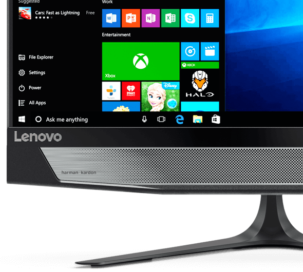 All In One PC LENOVO AIO 72024IKB černostříbrný blacksilver