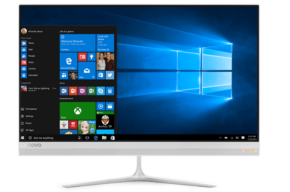 All In One PC LENOVO IdeaCentre AIO 520S zlatý gold