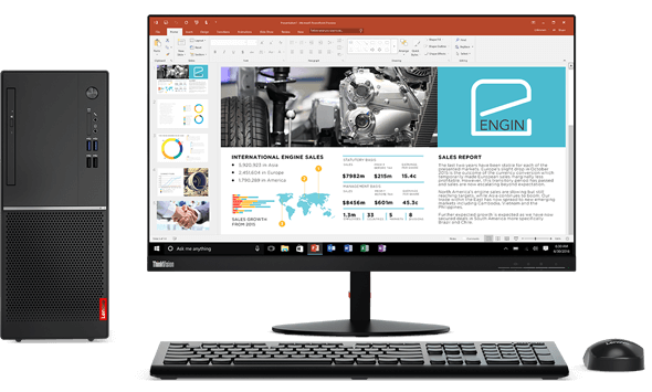 Počítač LENOVO  ThinkCentre v520 Tower černý black