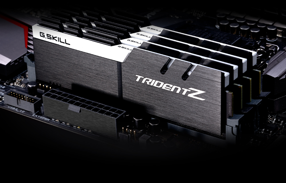 2 paměťové moduly GSKILL 32GB 2x16GB 3000MHz DDR4 Trident Z XMP 20