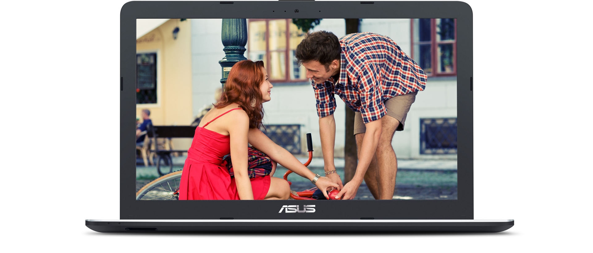 Notebook ASUS VivoBook Max X541NAGO129T bílý white