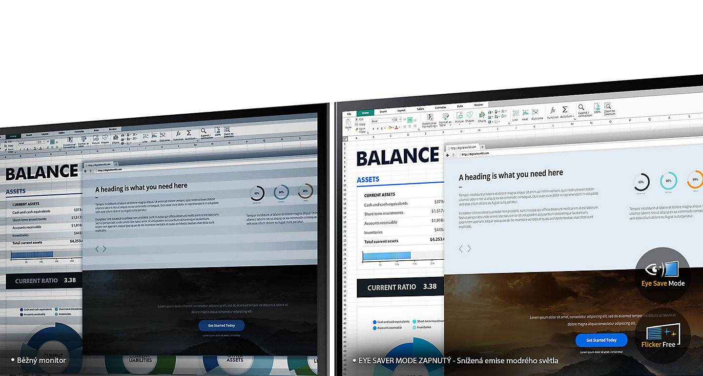 27 LED monitor SAMSUNG S27F358 černý black