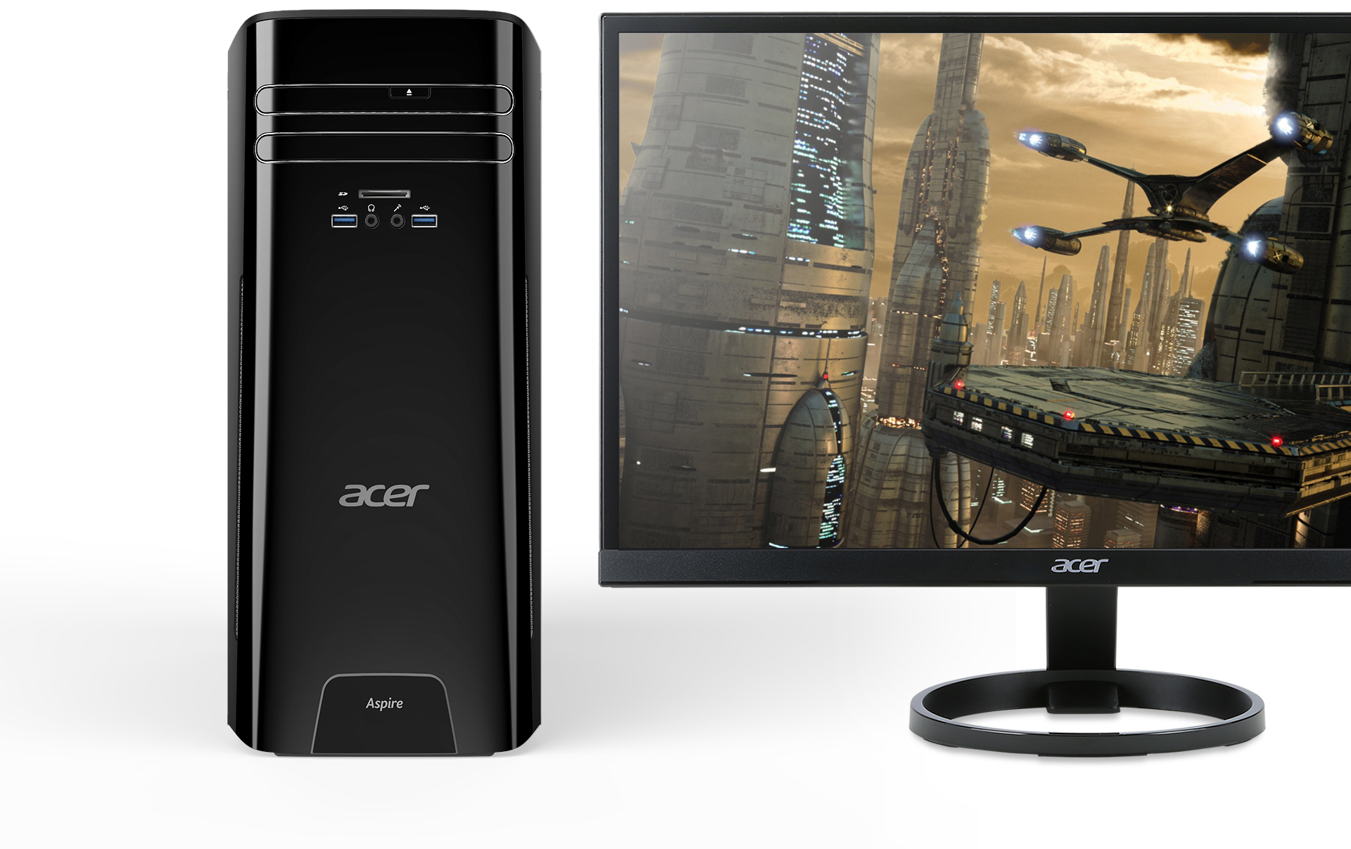 Herní počítač ACER Aspire TC780 černý black