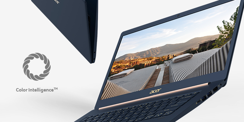 Ultrabook ACER Swift 5 SF51452T52ZU modrý blue