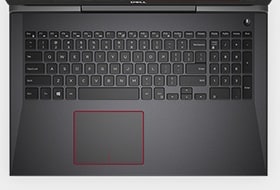 Herní notebook DELL Inspiron 7577 červený red