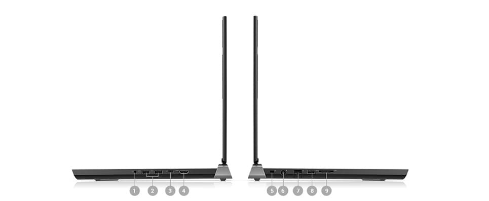 Herní notebook DELL Inspiron 7577 červený red