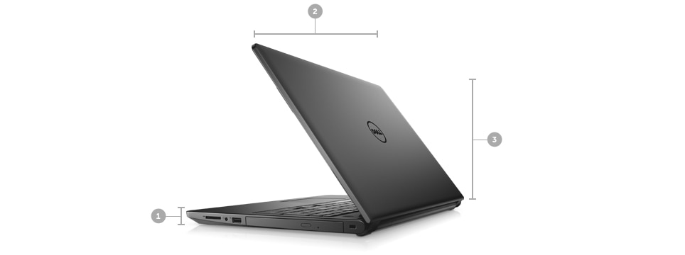 Notebook DELL Inspiron 3576 černý black
