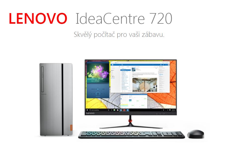 Počítač LENOVO IdeaCentre 72018IKL černý black