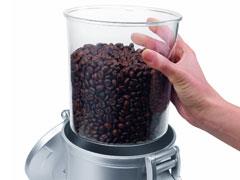 Dóza na zrnkovou kávu DELONGHI DECC 500 stříbrná silver