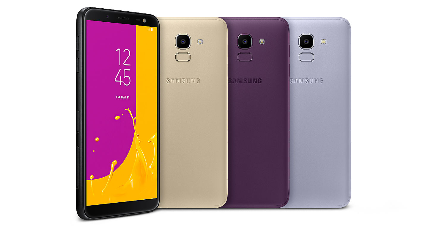 Mobilní telefon SAMSUNG Galaxy J6 SMJ600 zlatý gold