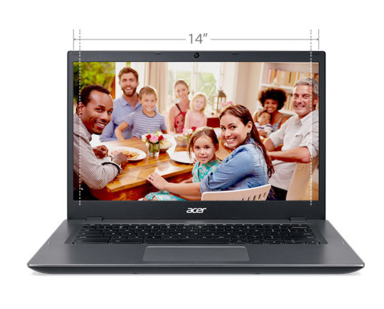 Notebook ACER Chromebook 14 for Work CP547137MD šedý gray