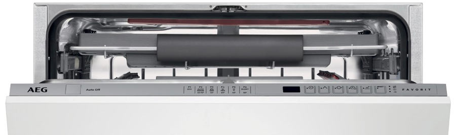 Vestavná myčka AEG FSE 63700 P nerezová ocelbílá nerezová ocelwhite