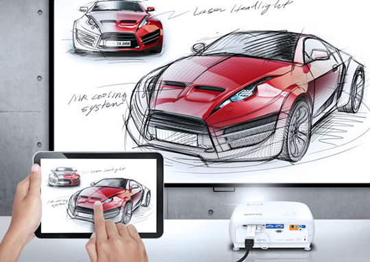DLP projektor BENQ MU641 bílý white