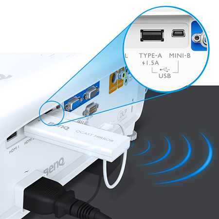 DLP projektor BENQ MU641 bílý white