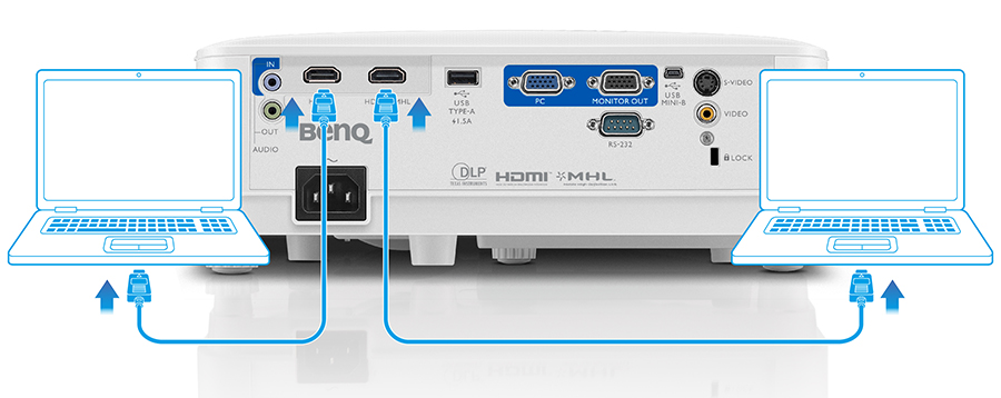 DLP projektor BENQ MW612 bílý white