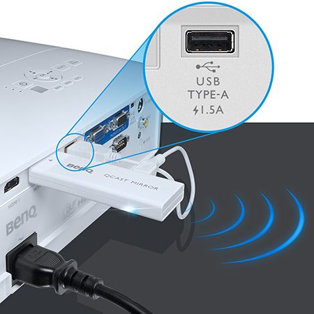 DLP projektor BENQ MW612 bílý white