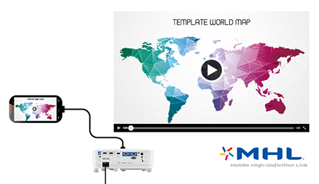 DLP projektor BENQ MW612 bílý white