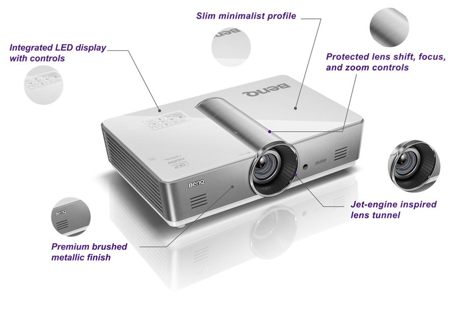 DLP projektor BENQ SW921 bílý white