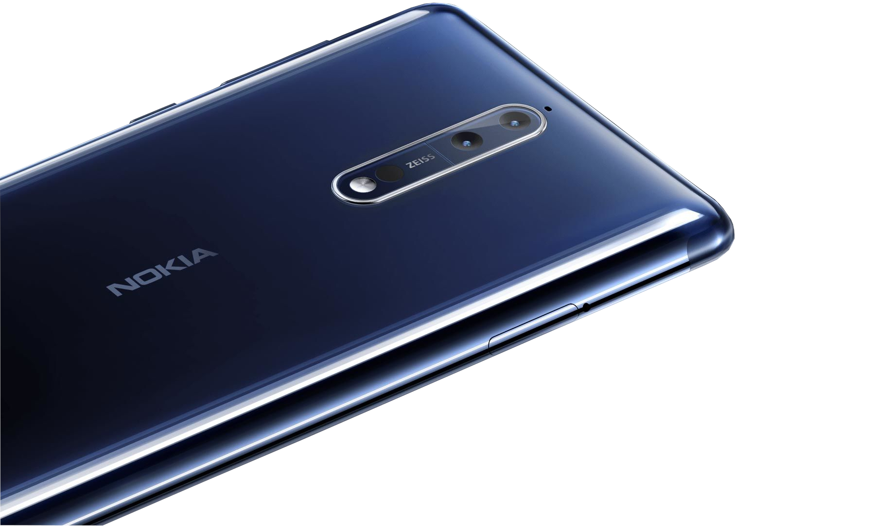 Mobilní telefon NOKIA 8 Single SIM modrá blue