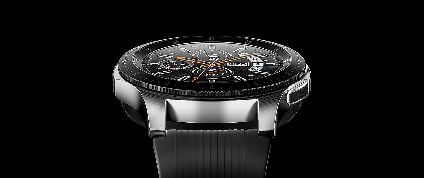 Chytré hodinky SAMSUNG Galaxy Watch R810 42 mm černý black