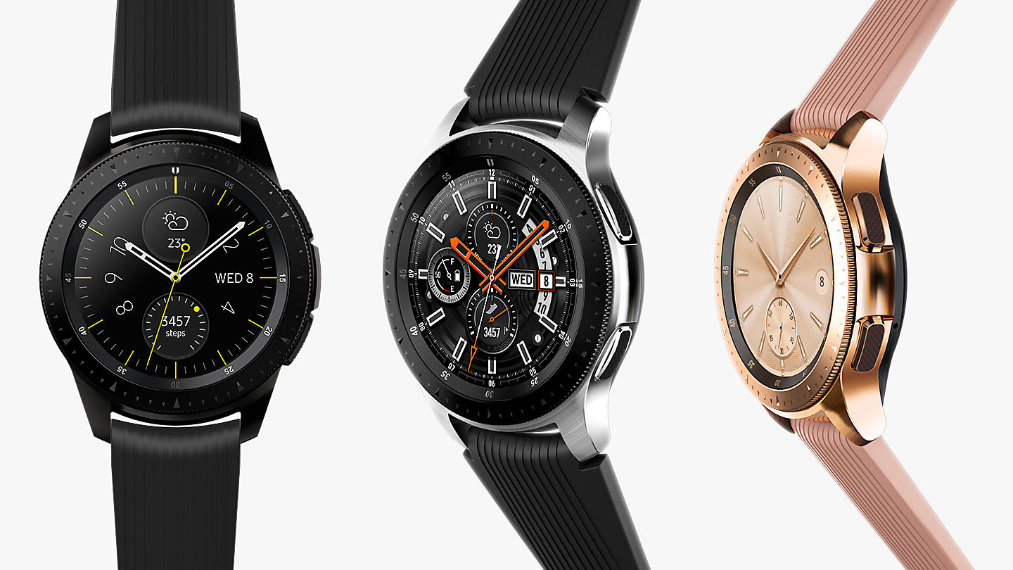 Chytré hodinky SAMSUNG Galaxy Watch R810 42 mm černý black