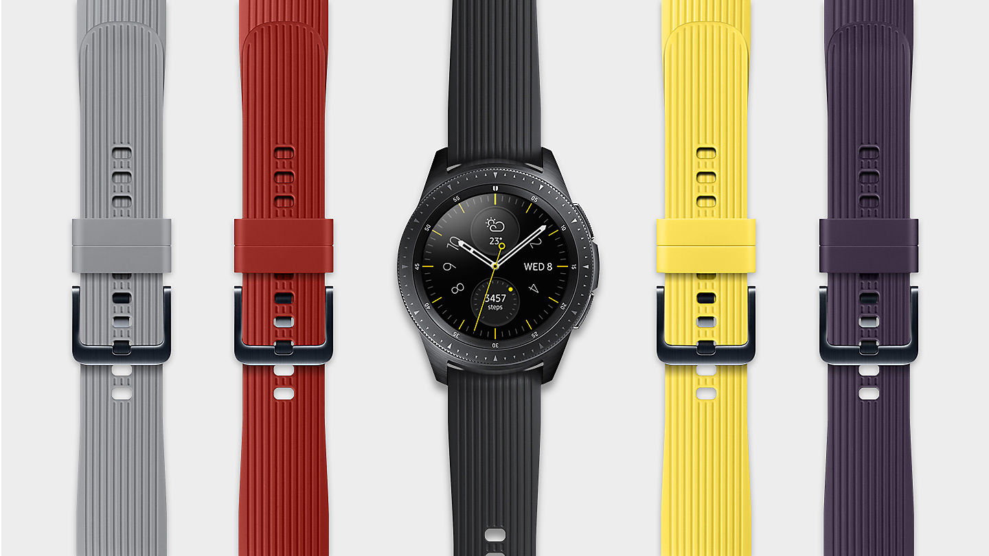 Chytré hodinky SAMSUNG Galaxy Watch R810 42 mm černý black