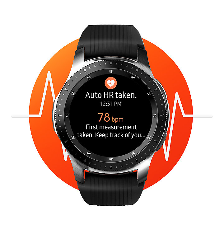 Chytré hodinky SAMSUNG Galaxy Watch R810 42 mm černý black