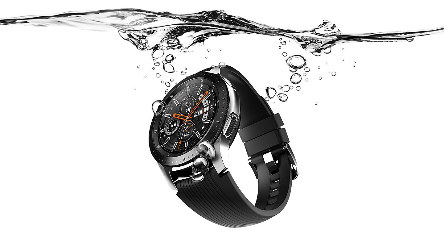 Chytré hodinky SAMSUNG Galaxy Watch R810 42 mm černý black