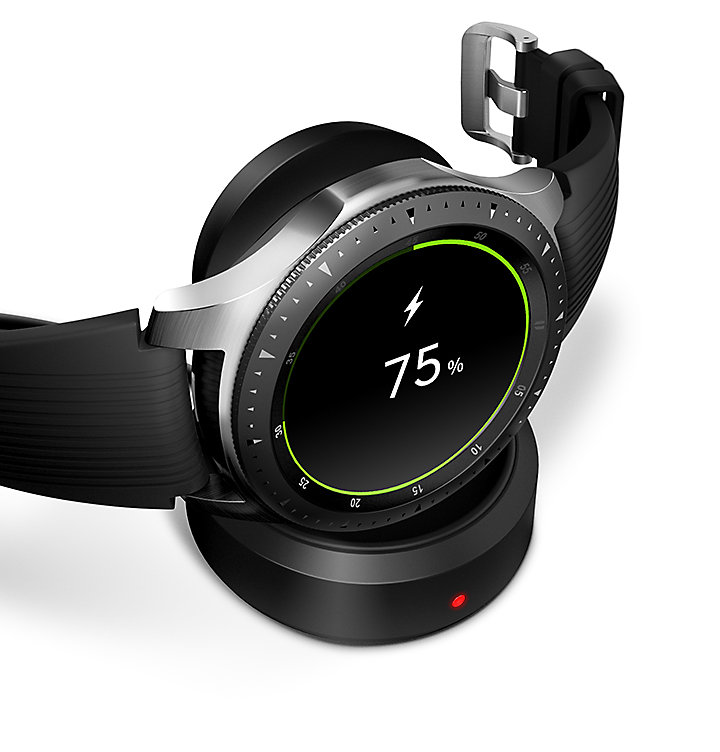 Chytré hodinky SAMSUNG Galaxy Watch R810 42 mm černý black