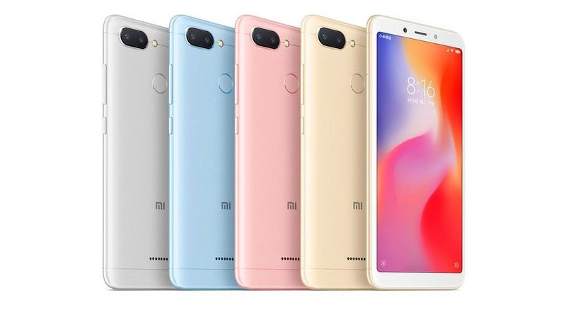 Mobilní telefon XIAOMI Redmi 6 3GB32GB zlatý gold