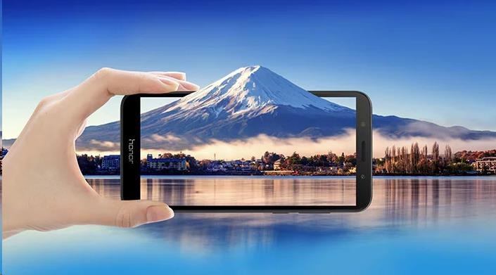 Mobilní telefon HONOR 7S Blue Dual Sim modrý blue