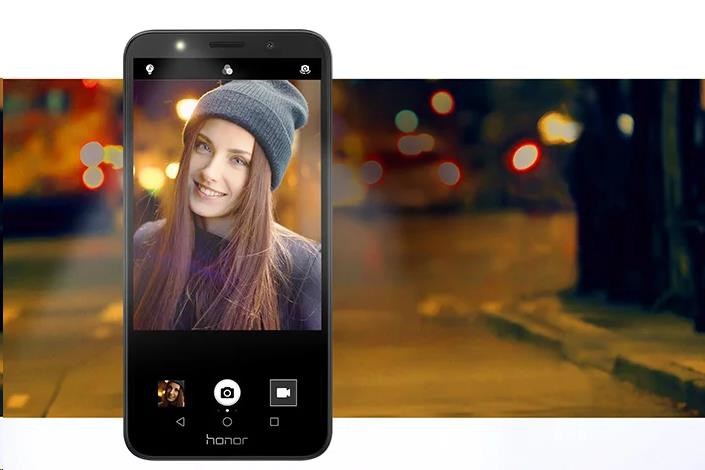 Mobilní telefon HONOR 7S Blue Dual Sim modrý blue