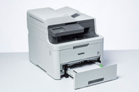 Tiskárna BROTHER DCPL3550CDW bílá white