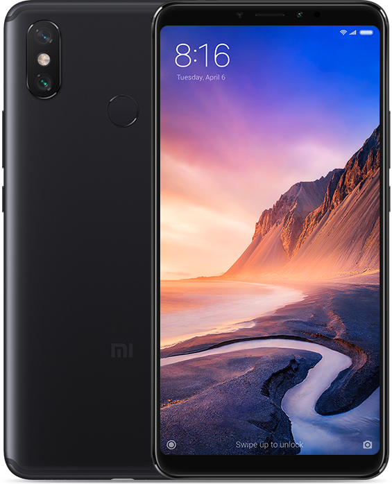 Mobilní telefon XIAOMI Mi Max 3 64GB černý black