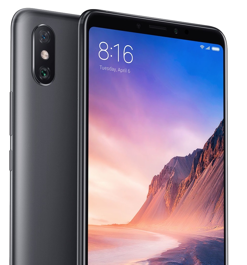 Mobilní telefon XIAOMI Mi Max 3 64GB černý black