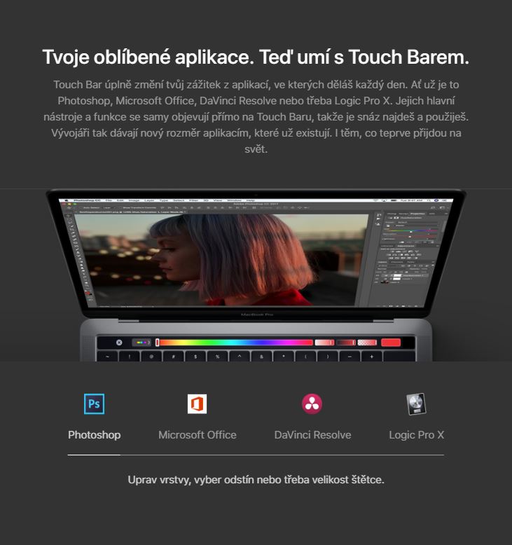 Notebook APPLE MacBook Pro 13'' stříbný silver