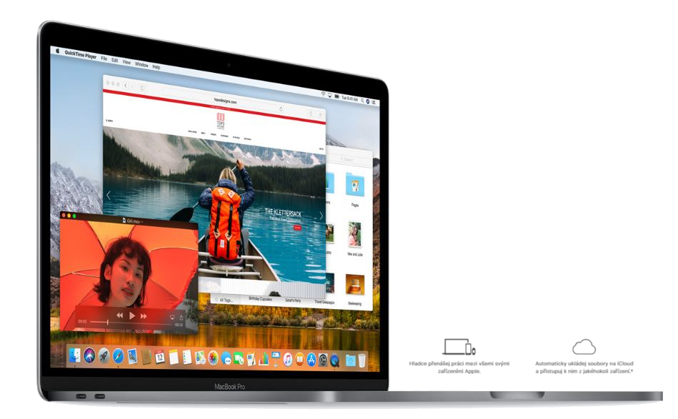 Notebook APPLE MacBook Pro 13'' stříbný silver