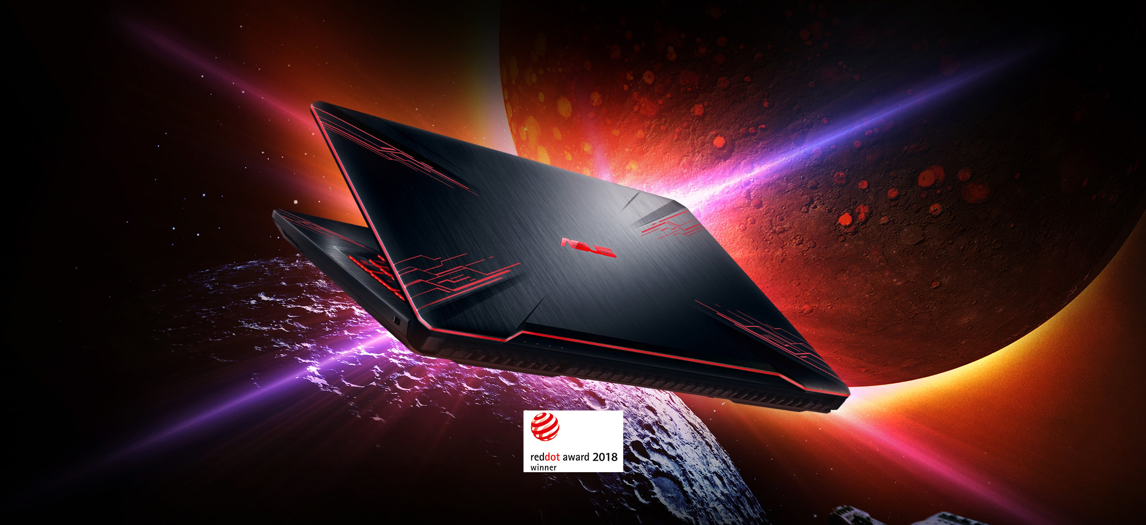Herní notebook ASUS FX504GEDM122T černý black