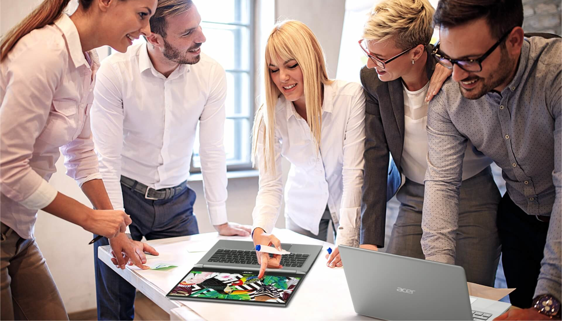 Notebook ACER Swift 3 SF31454517K růžový pink