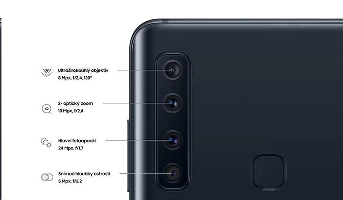 Mobilní telefon SAMSUNG Galaxy A9 černý black