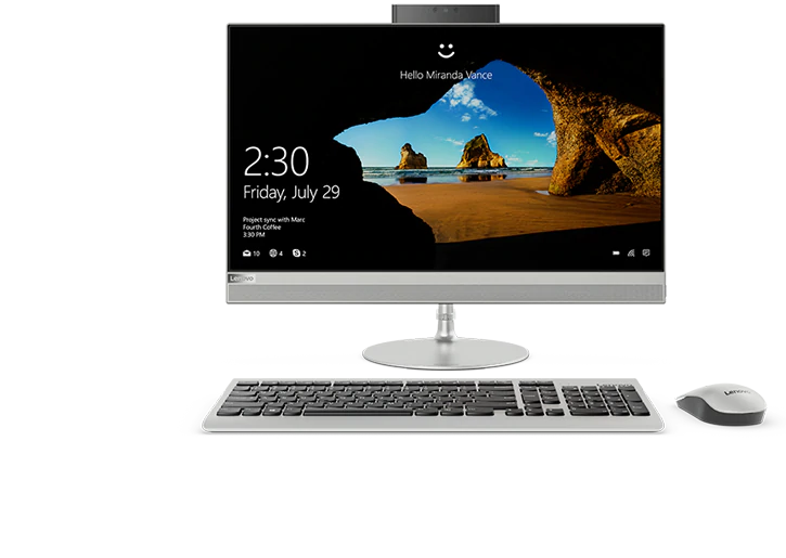 All In One PC LENOVO IdeaCentre AIO 52024IKU stříbný silver