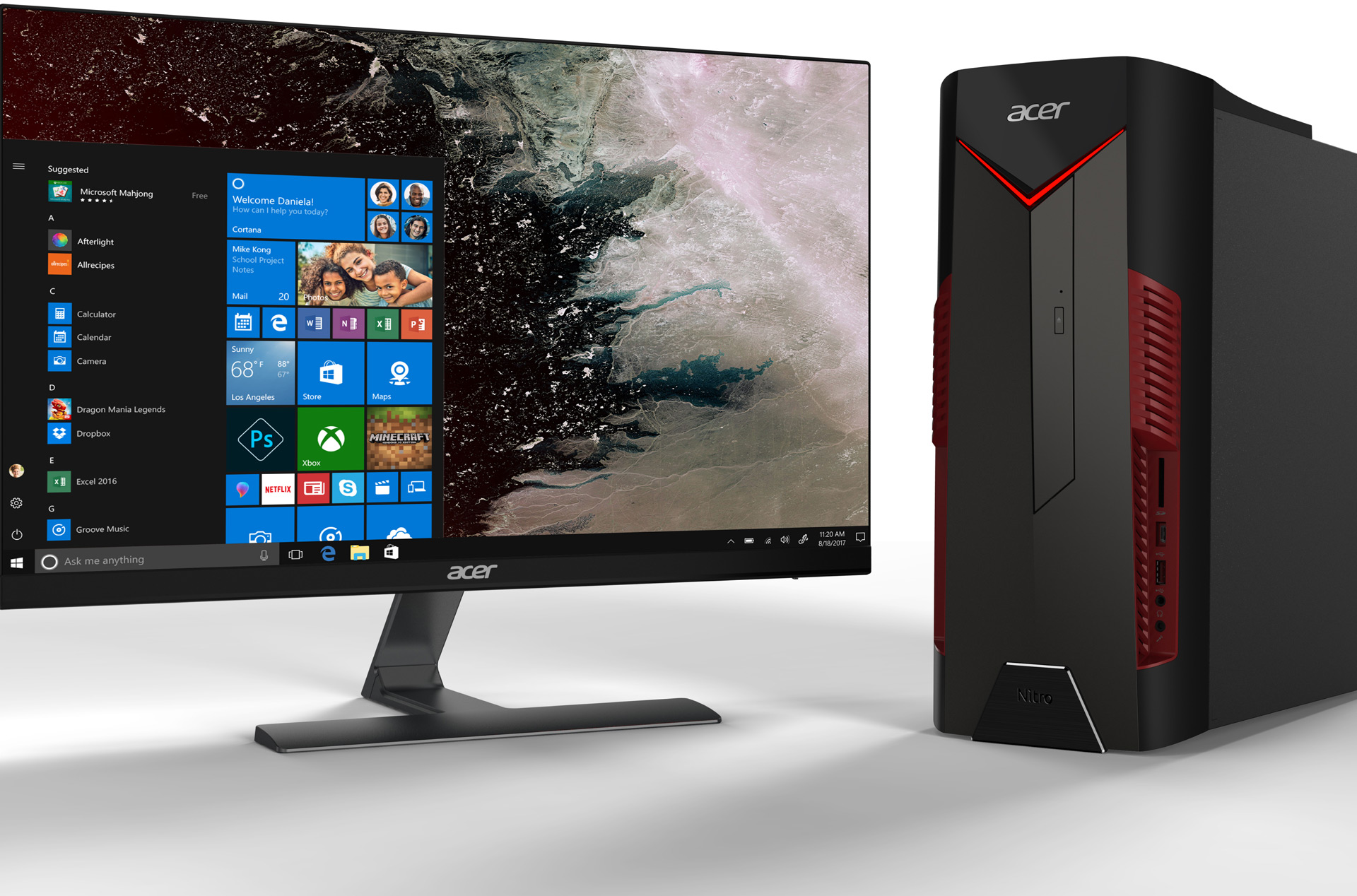 Počítač ACER Nitro N50600 černá black