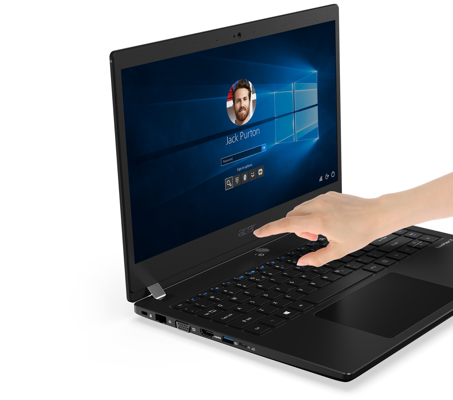Notebook ACER TravelMate X3410 černý black