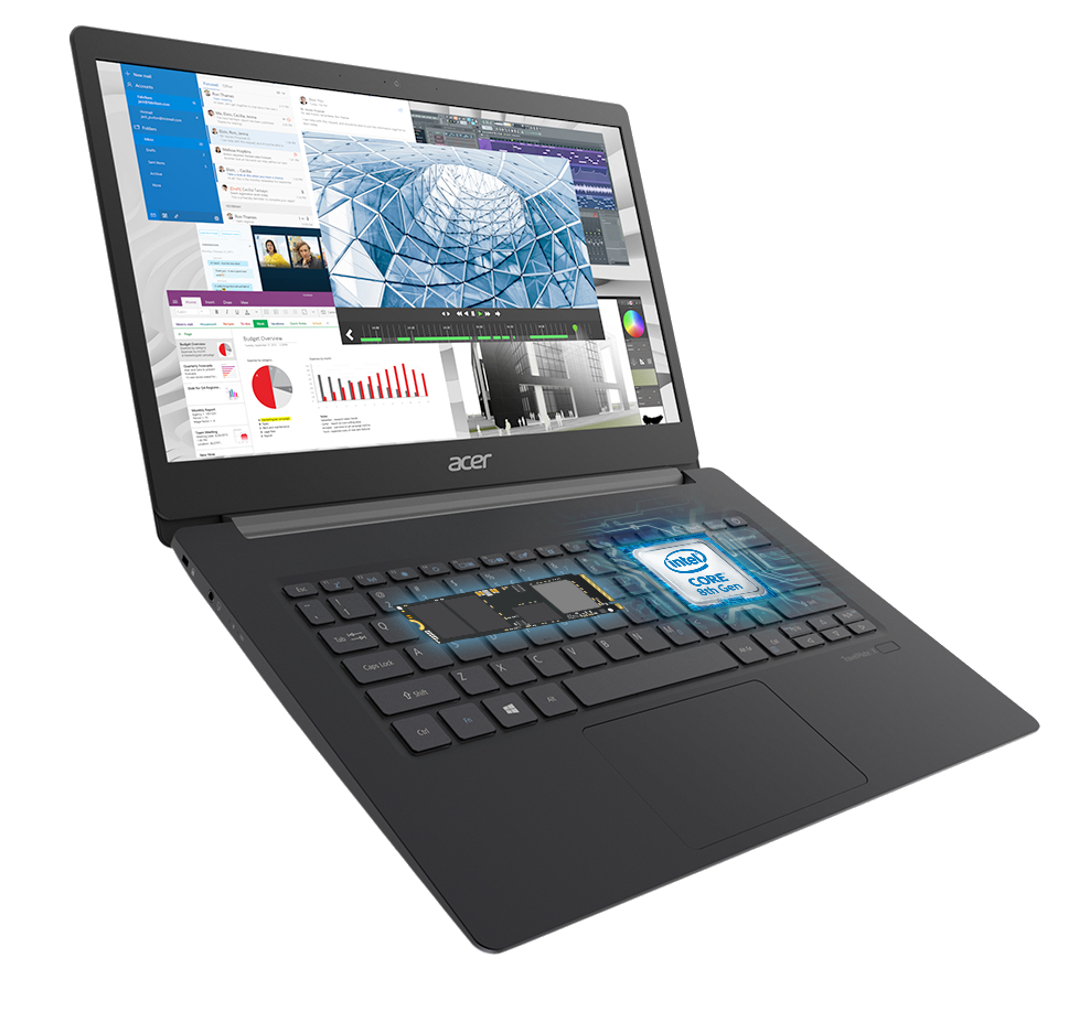 Notebook ACER Travel Mate X5 TMX51451533T černý black
