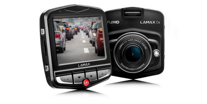 Kamera do auta LAMAX DRIVE C4 černá black