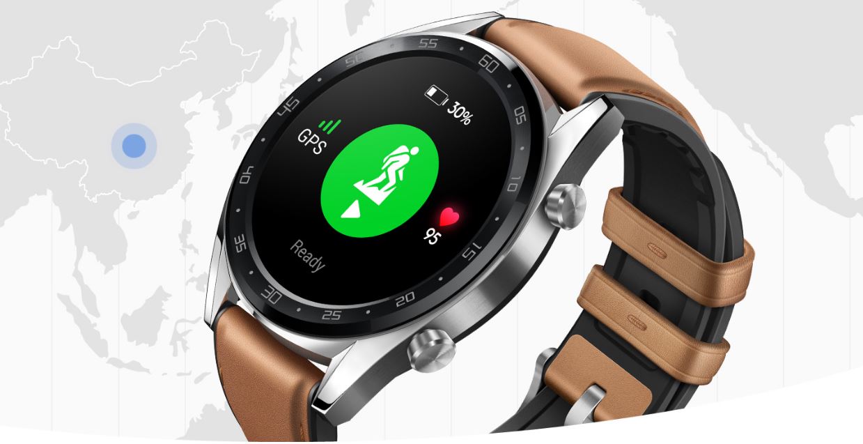 Chytré hodinky HUAWEI Watch GT Sport Black černý black