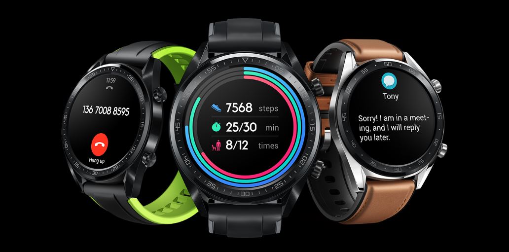 Chytré hodinky HUAWEI Watch GT Sport Black černý black